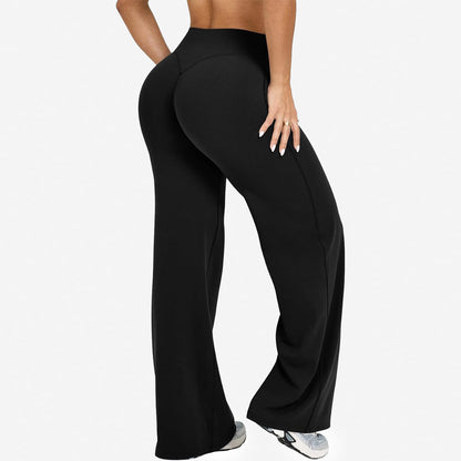 Women's Quick-Dry Stretch Yoga Pants - High-Performance Activewear