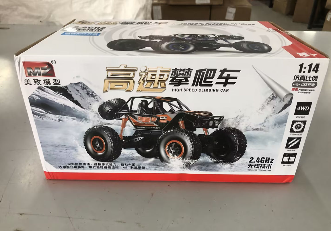 4WD Remote Control Car - 2.4GHz High-Speed RC Off-Road Vehicle