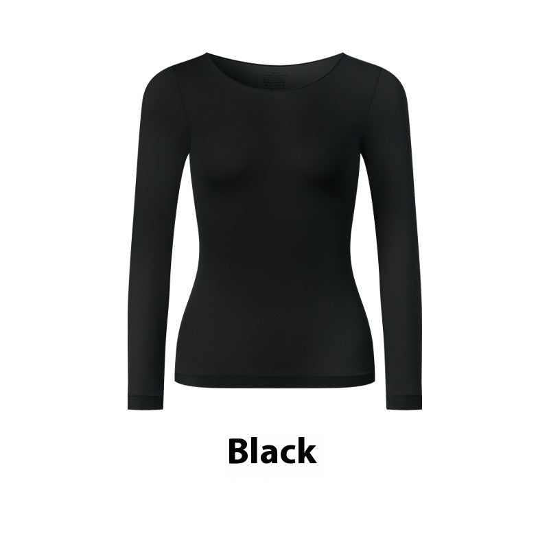 Women's Ultra-Thin Thermal Underwear Set - Lightweight Nylon Spandex Base Layer