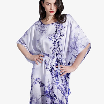 Luxe Mulberry Silk Nightdress - Loose Fit Plus Size Sleepwear