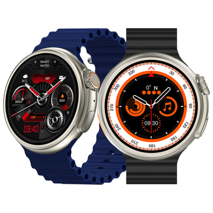 Unisex AMOLED Smartwatch | Heart Rate, Blood Oxygen, NFC & Bluetooth Calling