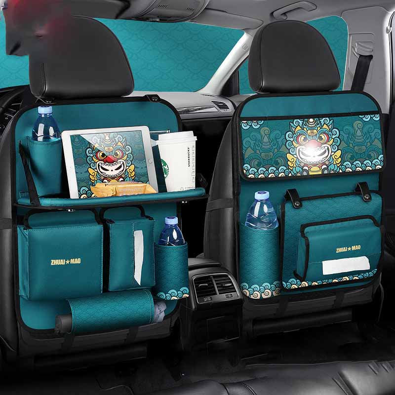 Car Seat Back Storage Organizer - Oxford Cloth Multi-Pocket