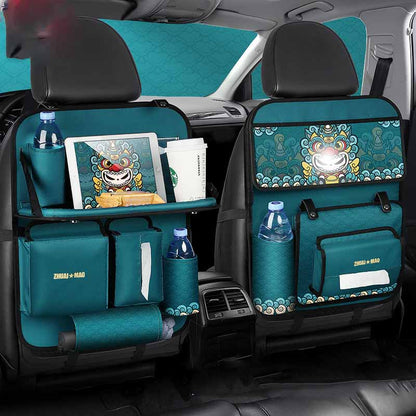 Car Seat Back Storage Organizer - Oxford Cloth Multi-Pocket