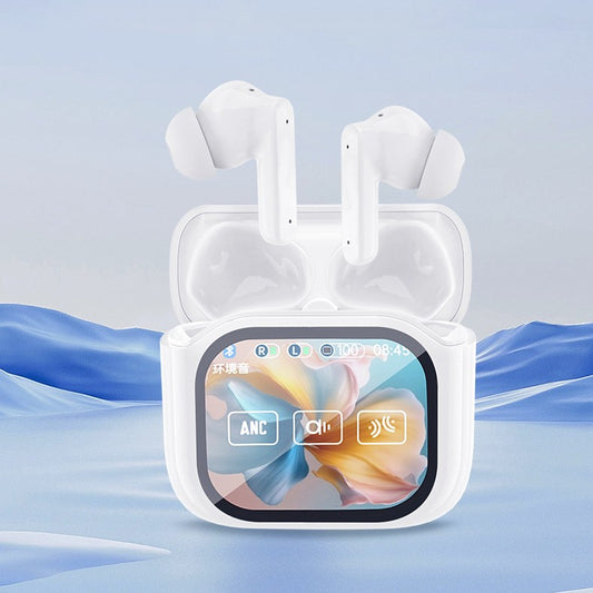 Wireless Bluetooth Headphones - Waterproof In-Ear Earbuds with Digital Display