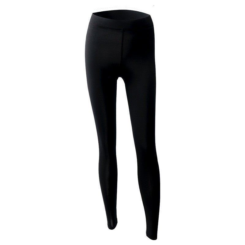 Quick-Dry UV Protection Yoga Pants - Nylon Exercise Leggings