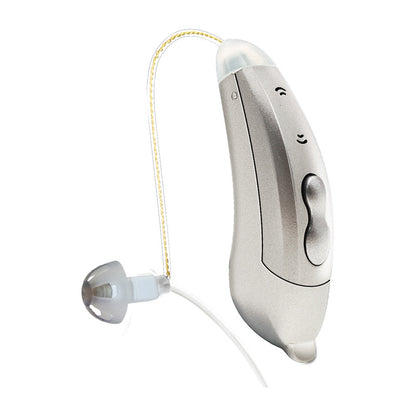 Wireless Bluetooth RIC Hearing Aid with Noise Canceling Technology