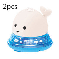 Baby Bath Whale Toy - Electric Water Spray with Lights & Music for Bathtub Fun