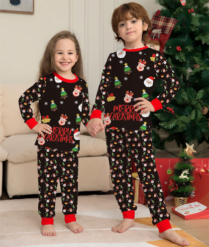 Family Matching Christmas Pajamas - Cotton Holiday Sleepwear Set