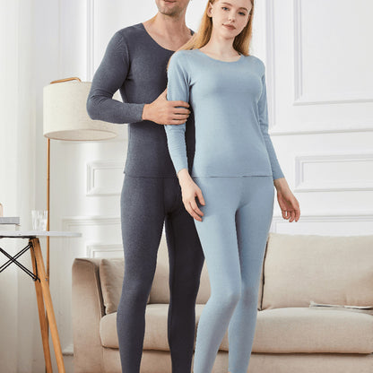 Thermal Underwear Set - Double-Sided Fleece Base Layer for Men and Women