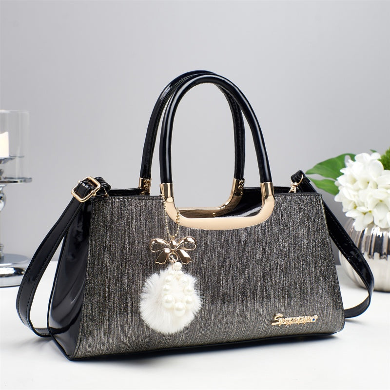 Hollow Out Envelope Crossbody Bag - Waterproof PU Leather Handbag