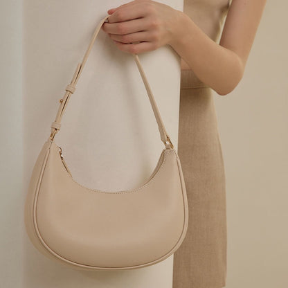 Women's Wool Underarm Bag - Designer Shoulder Clutch Purse