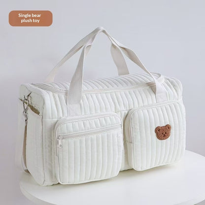 Mommy Travel Bag - Compact Lightweight High-Capacity Casual Handbag for Moms and Babies