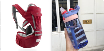 Multi-Functional Baby Hip Seat Carrier - Ergonomic Waist Stool for Infants