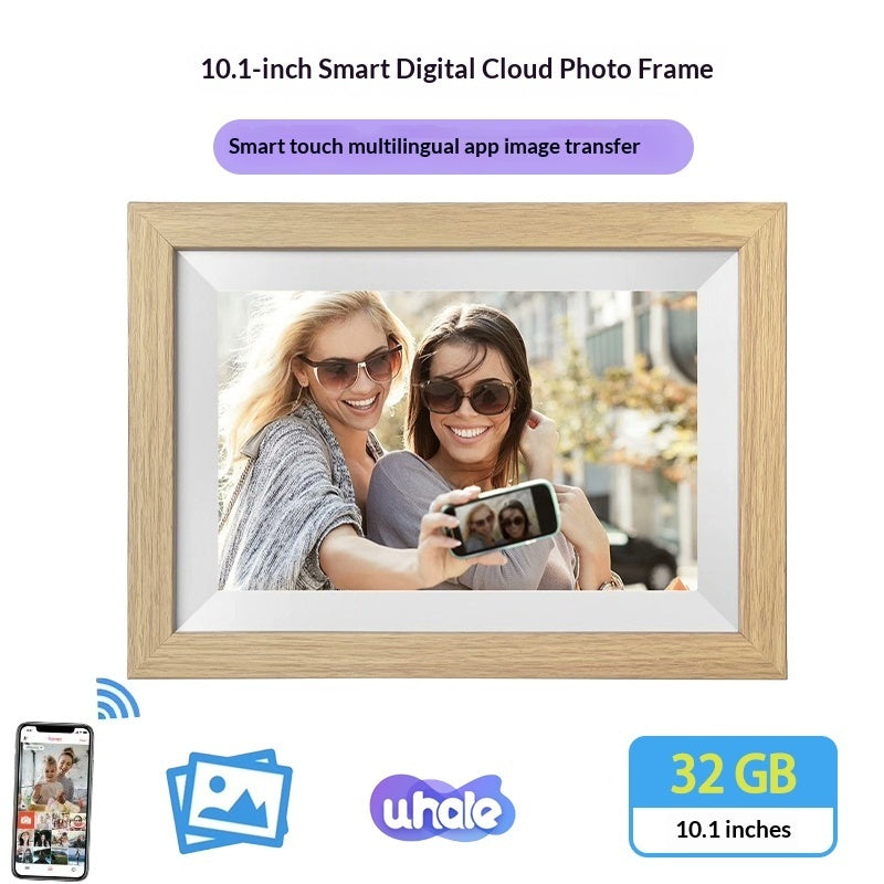 Touchscreen Digital Photo Frame - 32GB Memory with Video & Photo Playback