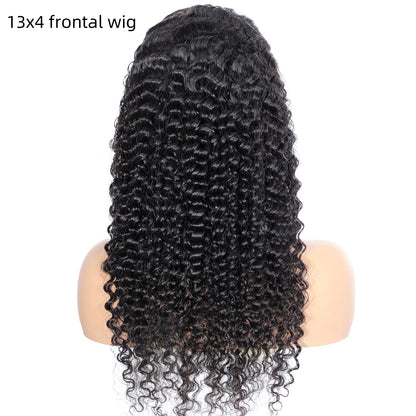 Hand-Woven Lace Front Human Hair Wig - Multiple Closure Options