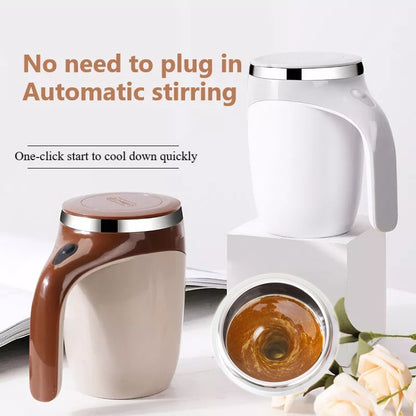 Automatic Magnetic Stirring Cup - Electric Self-Mixing Coffee & Beverage Mug