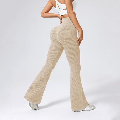Women's High-Waist Fitness Pants - Moisture-Wicking Activewear