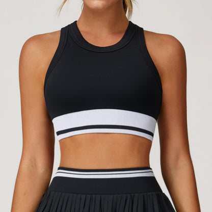 Seamless Yoga Sports Bra - Fitness Tank Top for Workout & Running