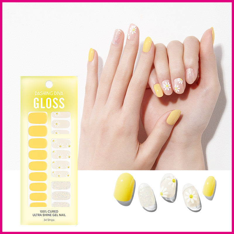 Press-On Nail Stickers - No-Bake Wearable Nail Art Patches