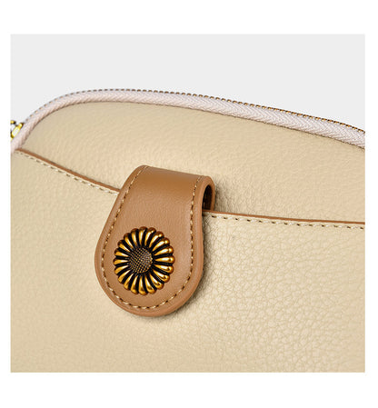 Soft PU Leather Crossbody Bag - Fashion Shoulder Bag for Women
