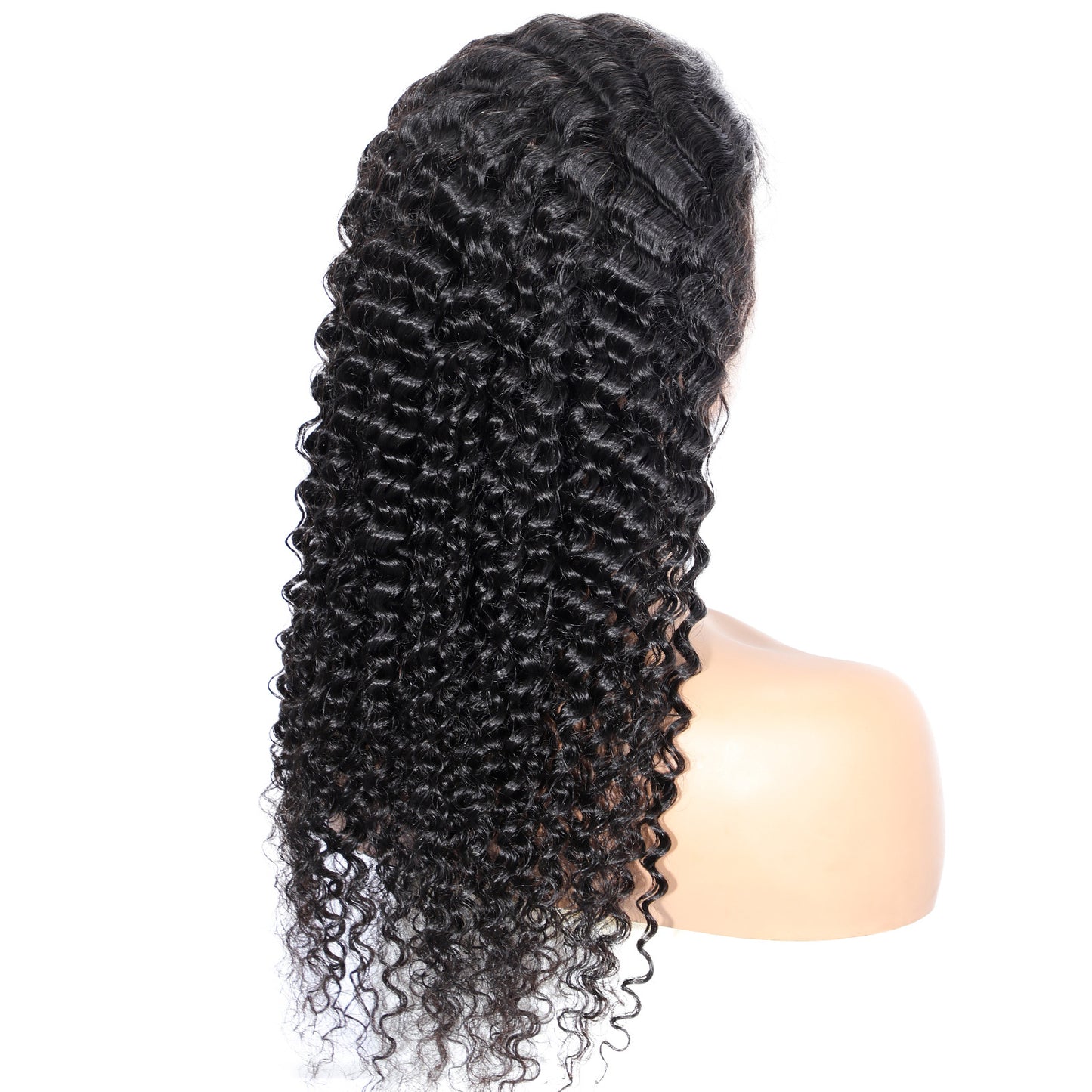 Hand-Woven Lace Front Human Hair Wig - Multiple Closure Options