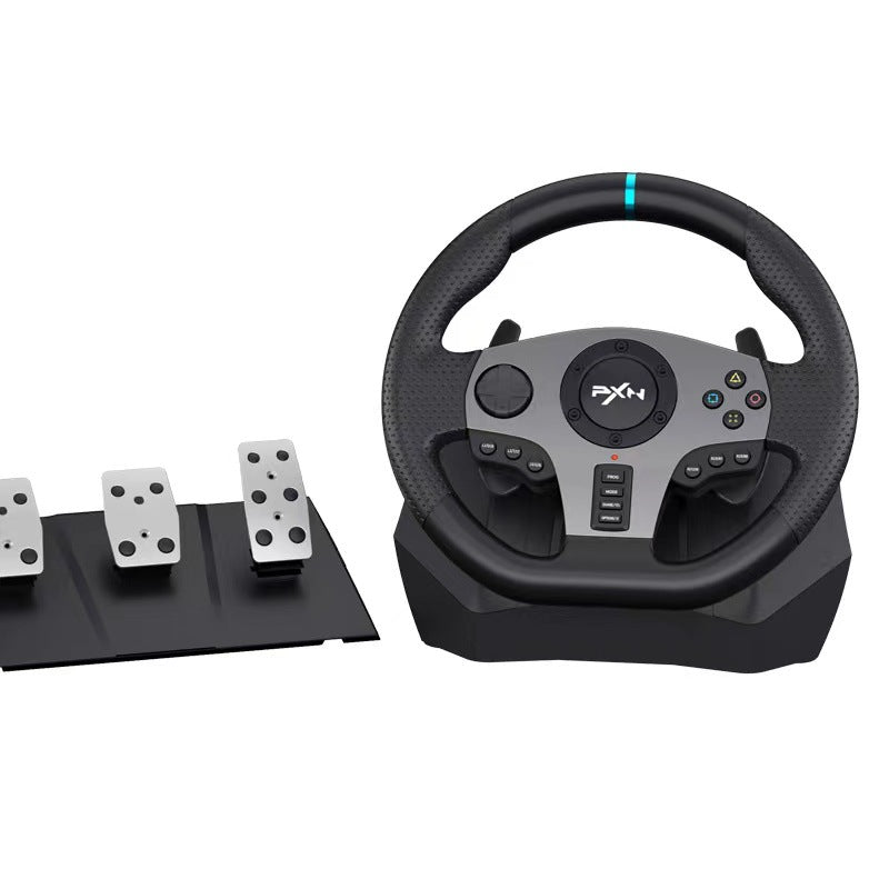 PXNV9 Racing Wheel Gaming Controller - Compatible with PC PS3 PS4 Xbox One Switch