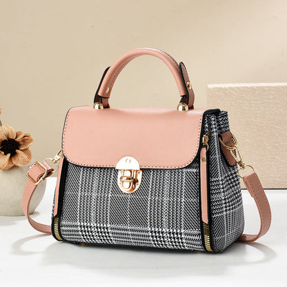 Envelope Style PU Leather Shoulder Bag - Women's Fashion Tote
