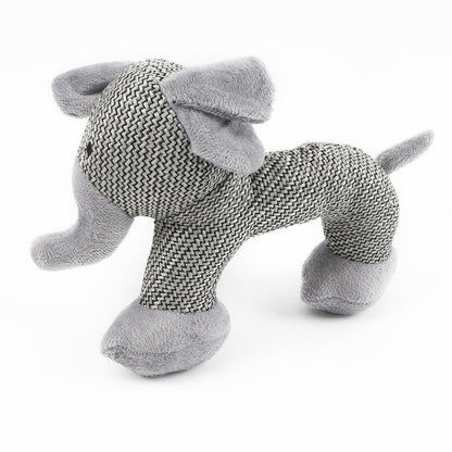 Plush Squeaky Dog Toy - Interactive Chew Toy for Small & Large Dogs