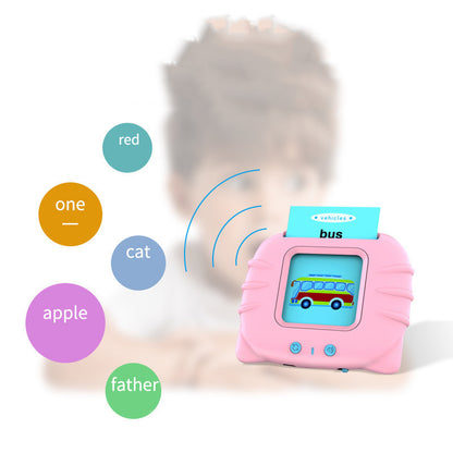 Bilingual Flashcard Learning Machine for Kids – Early Education Story & Word Card Reader