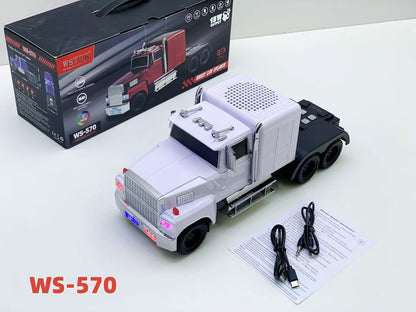 Retro Car Model Wireless Bluetooth Speaker - 15W Portable Audio with Call Function