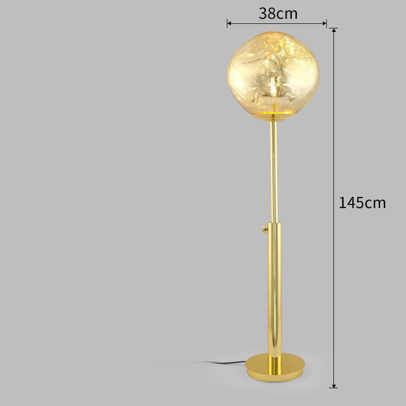 Modern LED Floor Lamp - Minimalist Standing Light with Acrylic Shade