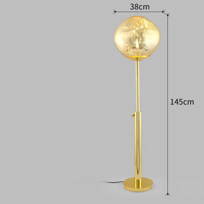 Modern LED Floor Lamp - Minimalist Standing Light with Acrylic Shade