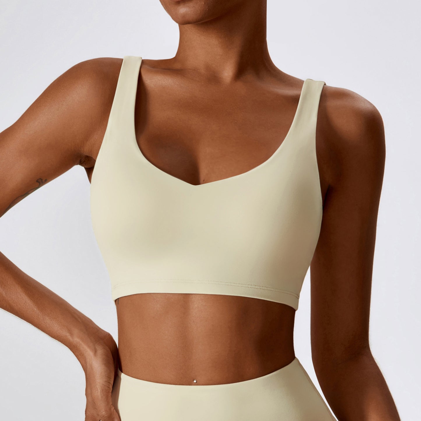 Women's Yoga Sports Bra - Breathable Tight-Fit Activewear Vest