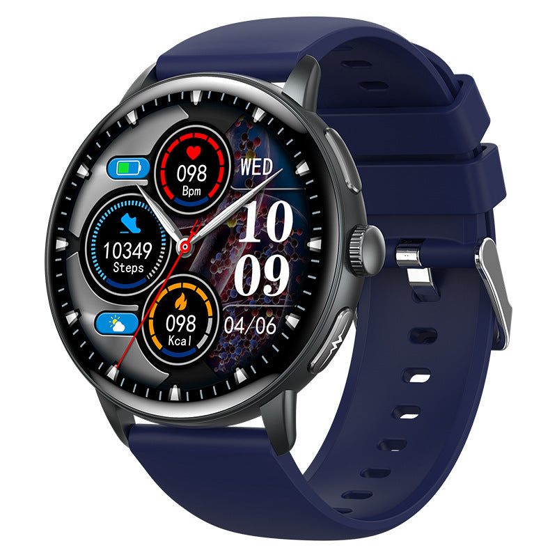 Advanced Health Monitoring Smartwatch with AMOLED Display
