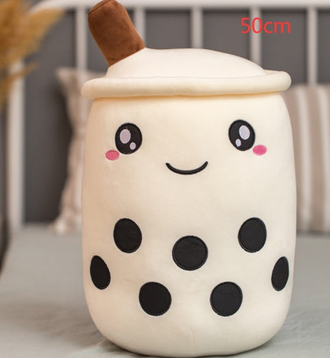Plush Bubble Tea Pillow Cushion - Soft Stuffed Drink Toy