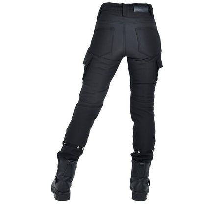 Motorcycle Waterproof Fleece-Lined Cycling Pants - Winter Thermal Protective Gear