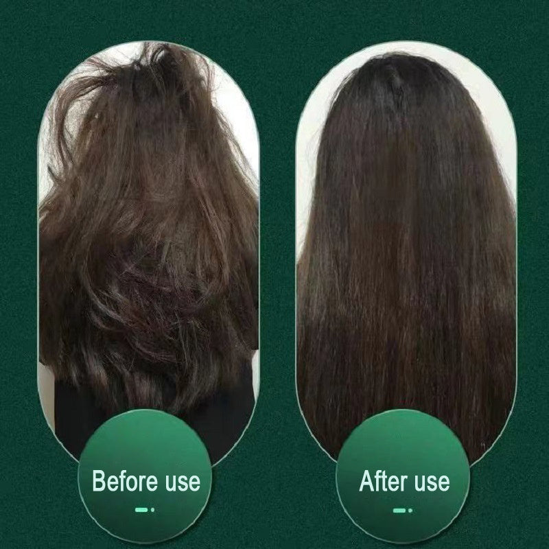 2-in-1 Hair Straightener & Curling Comb | Tourmaline Ceramic | Negative Ion Electric Hair Brush