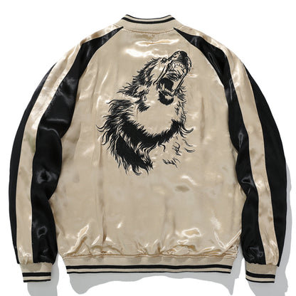 Men's Lion King Embroidery Jacket - Premium Statement Outerwear