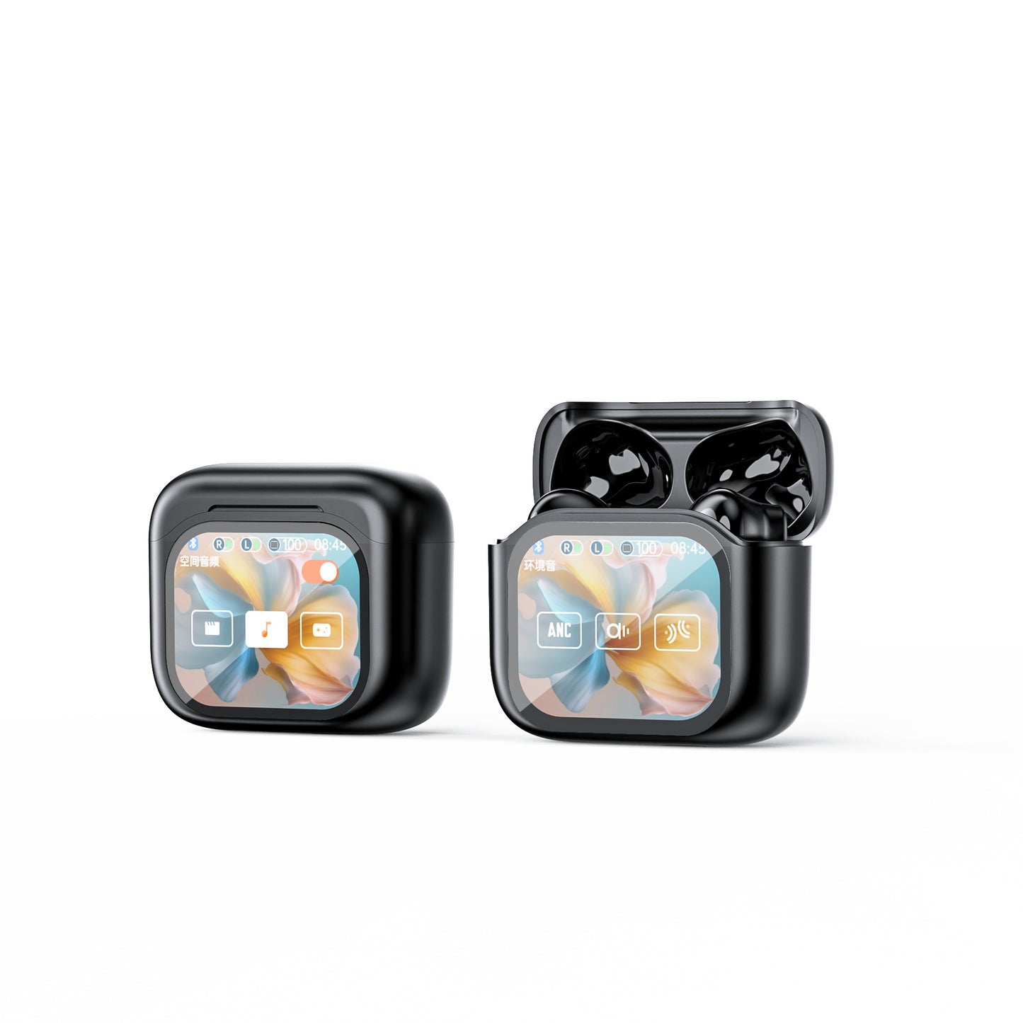Wireless Bluetooth Headphones - Waterproof In-Ear Earbuds with Digital Display