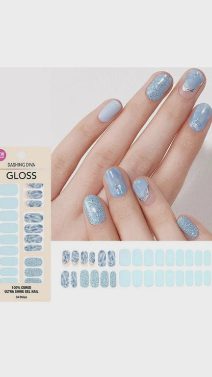 Press-On Nail Stickers - No-Bake Wearable Nail Art Patches